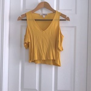 Forever 21 yellow summer top